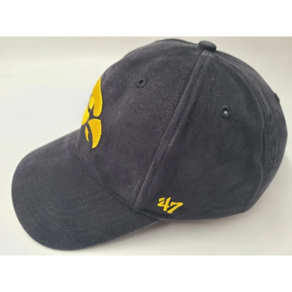 Youth University‎ of Iowa Hawkeyes 47 Brand Adjustable Hat Cap Boys Girls NCAA